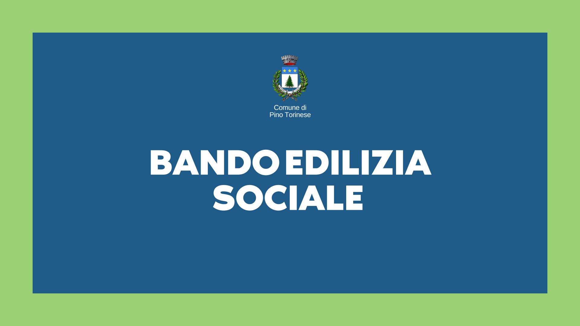 bando edilizia sociale